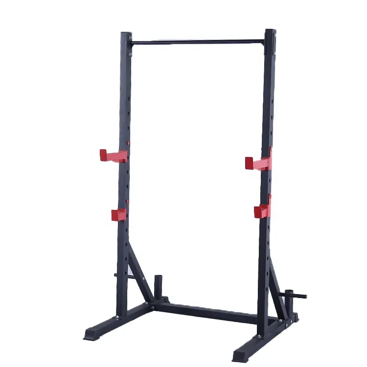 Hot Selling Gym Sports Fitness Commercial Equipment Folding Half Squat Stand Power Rack