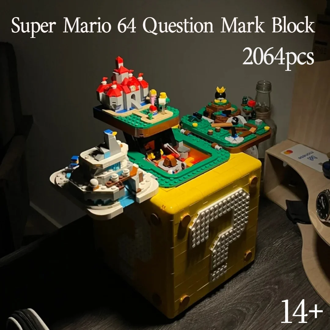 

2025 2064pcs Question Mark Block Building Blocks Bricks model set For Kids Holiday Party Supplies Birthday Gifts