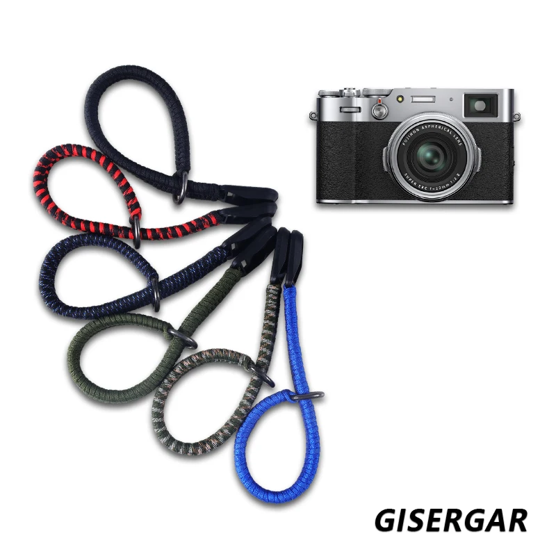 Nylon Braided Cord Wrist Strap Adjustable quick-release wrist strap For Nikon Fuji Canon Olympus Panasonic Camera Accessories