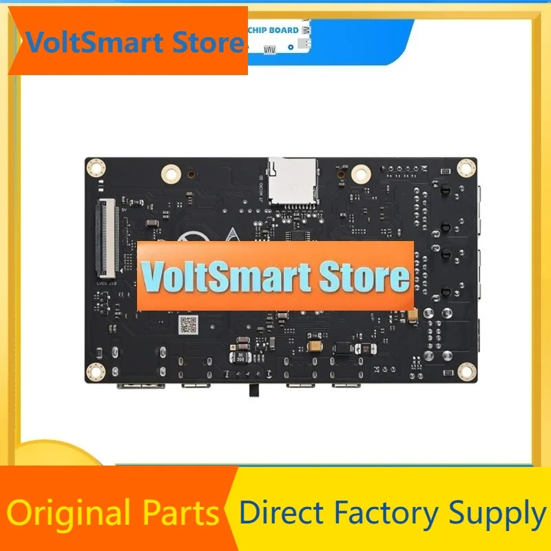 VoltSMYiR MYD-YT153MX-MINI Dev Board With Allwinner T153 Quad Cortex-A7 Processor And 3 Gigabit Ethernet Interfaces