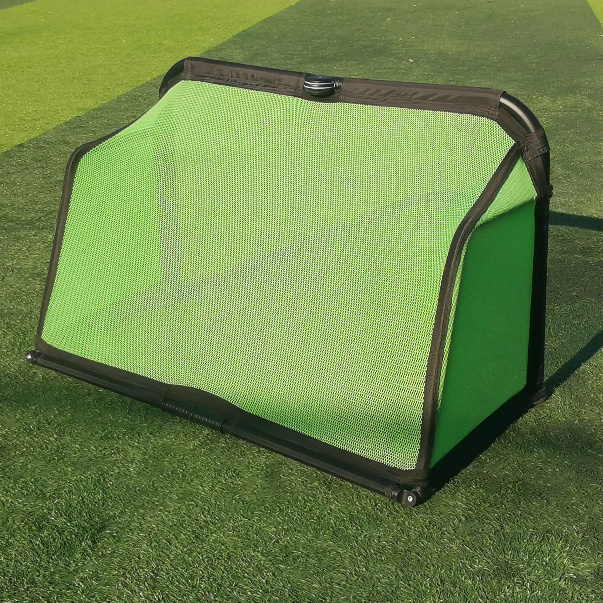 

2026Black Frame and Green Net Foldable Outdoor Football Soccer Goal