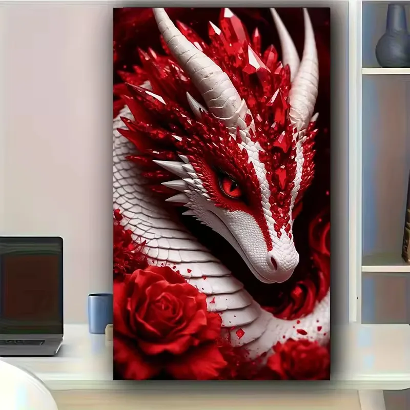 نابضة بالحياة Longhe البحر المنارة Diy بها بنفسك الماس اللوحة الفن كامل جولة التنين الماس الفن فسيفساء مجوهرات عبر غرزة هدية الكريسماس #3