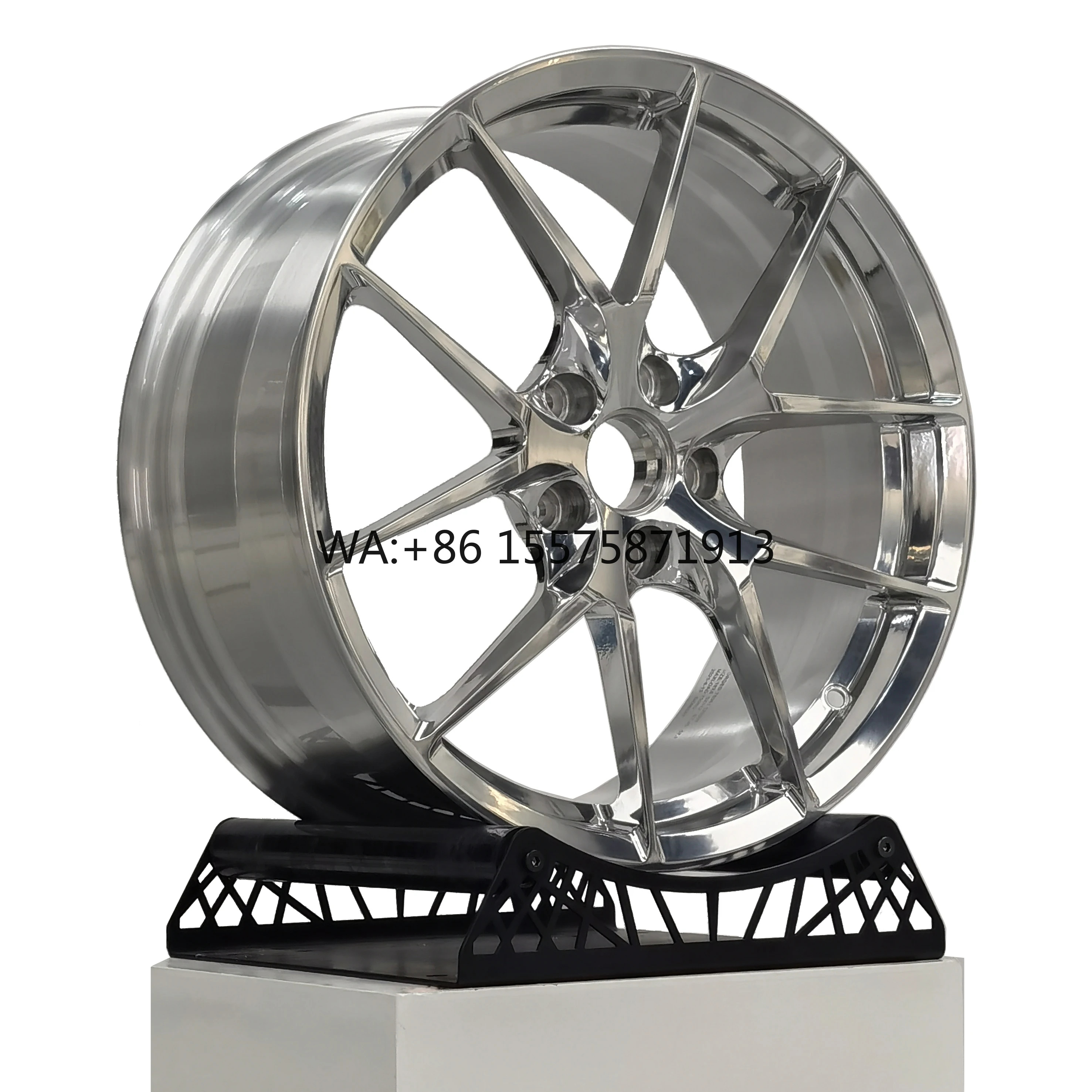 

Hot Sales VS-5RS Forged Wheel 18 19 20 21 22 23 24 Inch Polished Silver Car Wheels Rims for / F30 M2 F87 Corvette / Cor