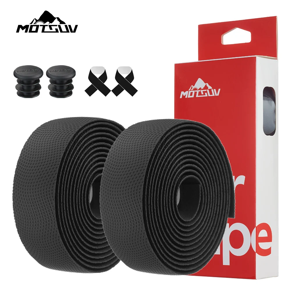 Road Bike Handlebar Tape Bar Tapes EVA/PU Soft Anti-Vibration Wrap Tape Durable Bar Bartape Anti-slip