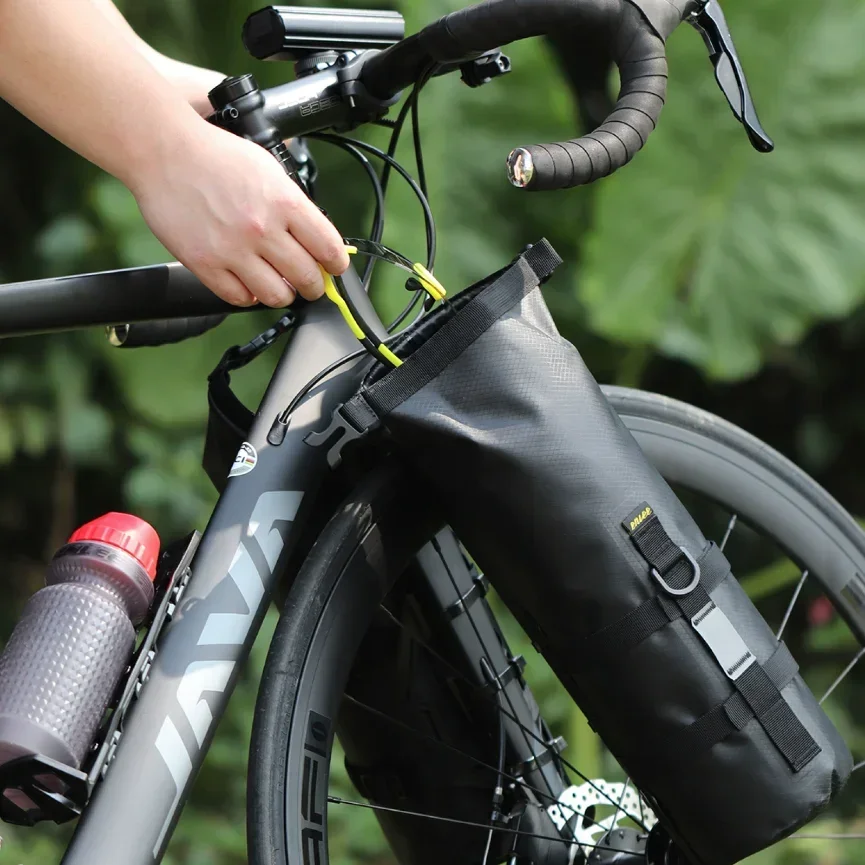 

2025 Новый велосипед, многофункциональная передняя вилка, уличная водонепроницаемая сумка, вместимость 5 л, дорожная сумка для горного велосипеда на большие расстояния