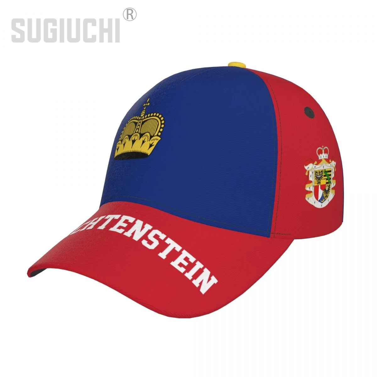 Unisex Liechtenstein Flag Liechtensteiner Adult Baseball Cap Patriotic Hat for Baseball Soccer Fans Men Women