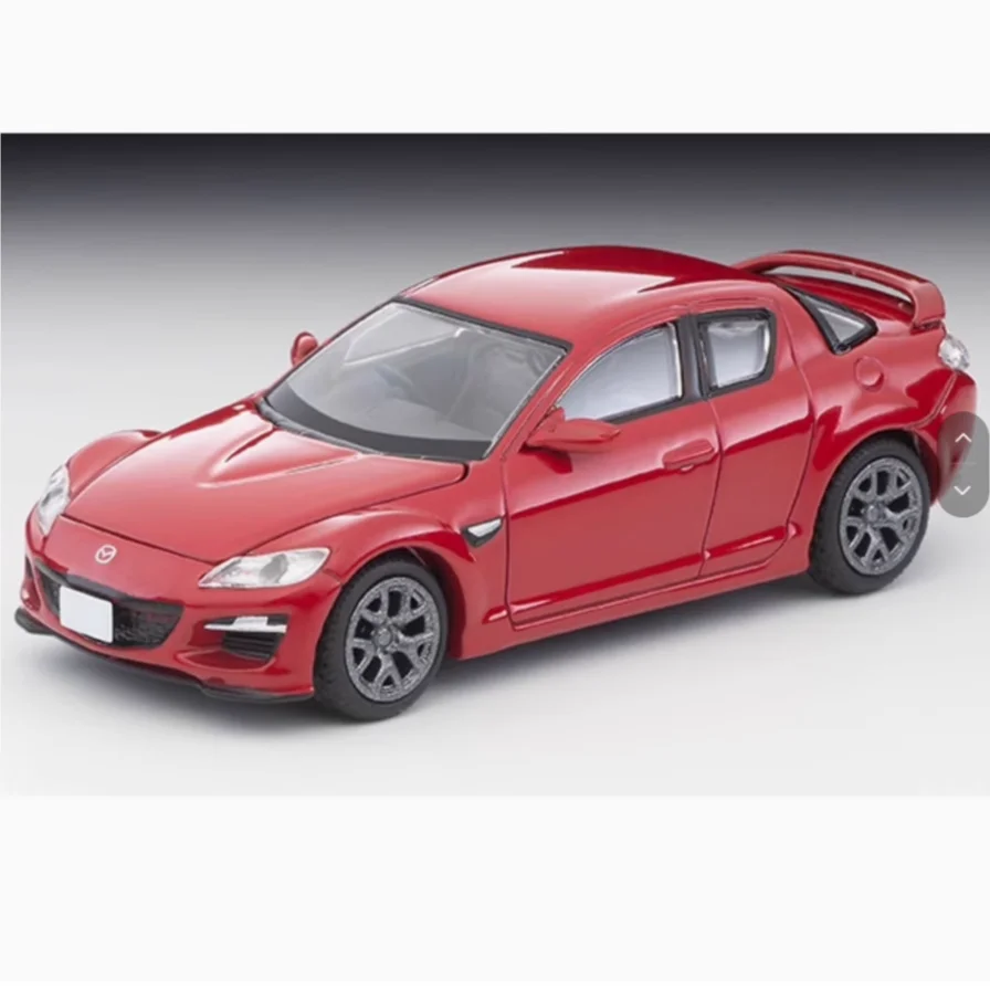 TOMICA TLV 1:64 LV-N314a Mazda RX-8 Type RS 2011 Red, alloy static Miniaturized car Tide play model, boy toy holiday gift.