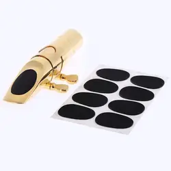 Woodwind Musical Saxophone Patch Pads 0.8 mm Mouthpiece Pads Sax Mouthpiece Cushions Mouthpiece Patches Saxophone Tooth Pads