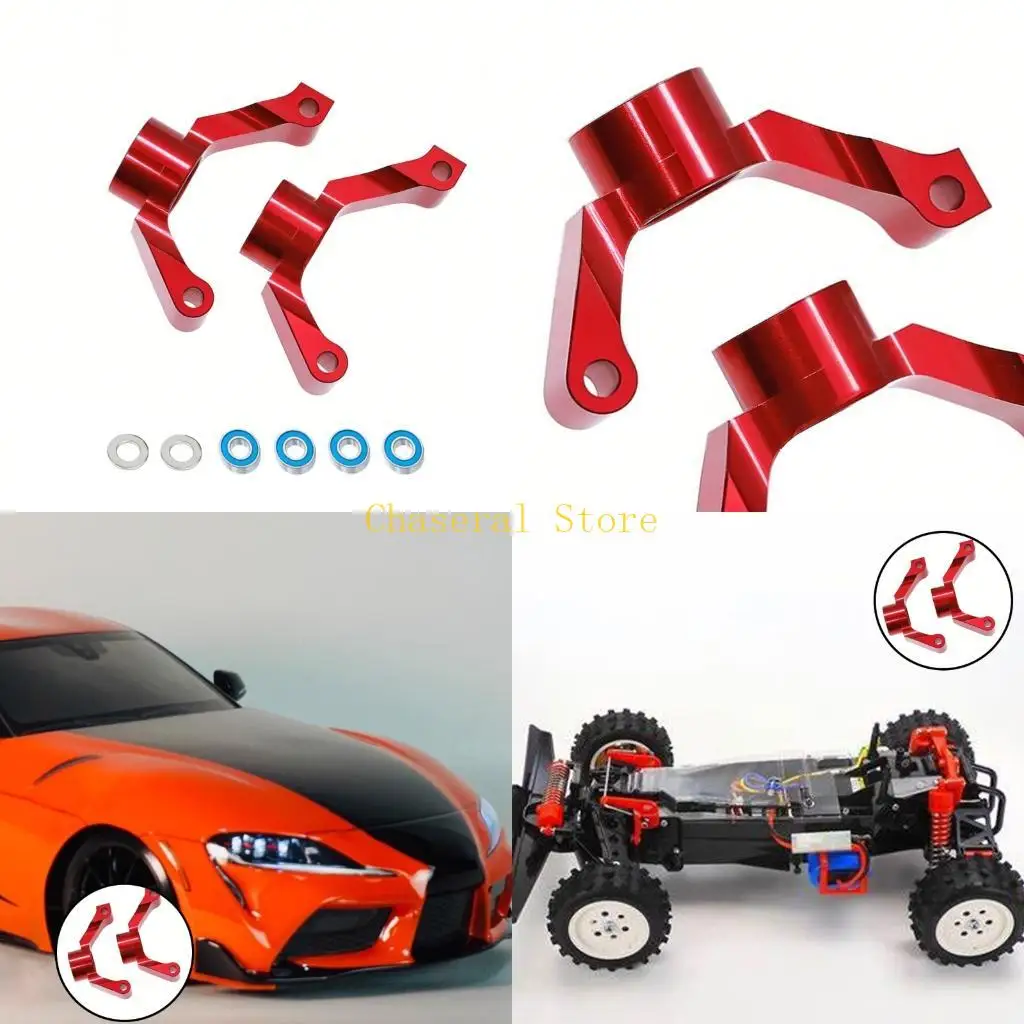 E7CE Lightweight Alloy Rear Hub with Adjustable Toe 02 Chassis