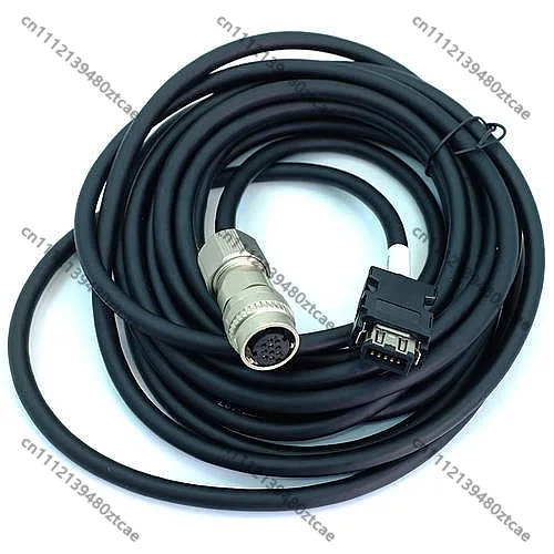 CNC Servo Motor Encoder Feedback Cable 8P 9P 3m 5m 8m 10m Straight Elbow