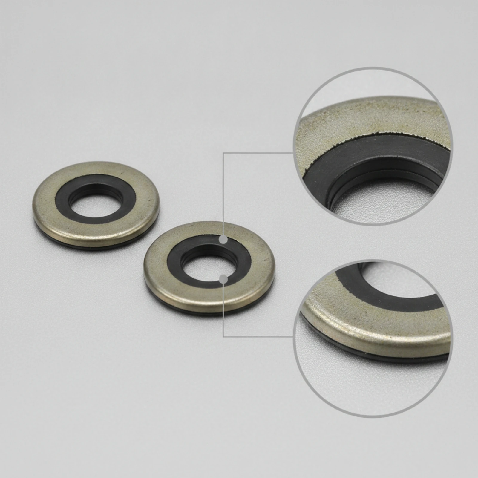 2 Pieces Gearcase Oil Seal Replacement Marine Oil Seal OEM-Spec Snug Fit for Mechanics, Outboard Repair