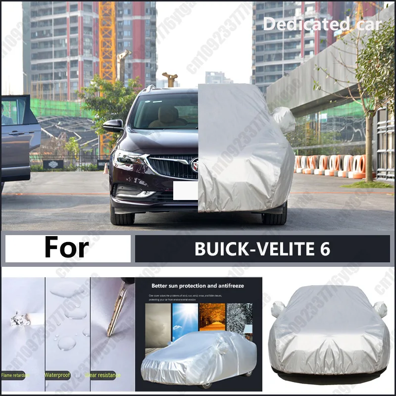 

For BUICK-VELITE 6 Oxford cloth car cover for sun protection, rain resistance, and all season special car dust cover