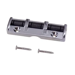 6String Guitar Roller Nut 43mm Guitar Roller Nut 3 Saddle with Screw for Folk Acoustic Electric Guitar Bridge Guitar Accessories