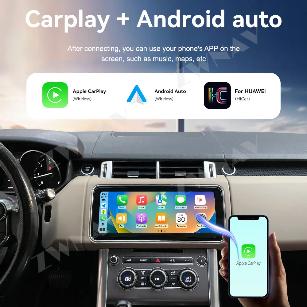 Android 13 Car Radio Carplay 12.3