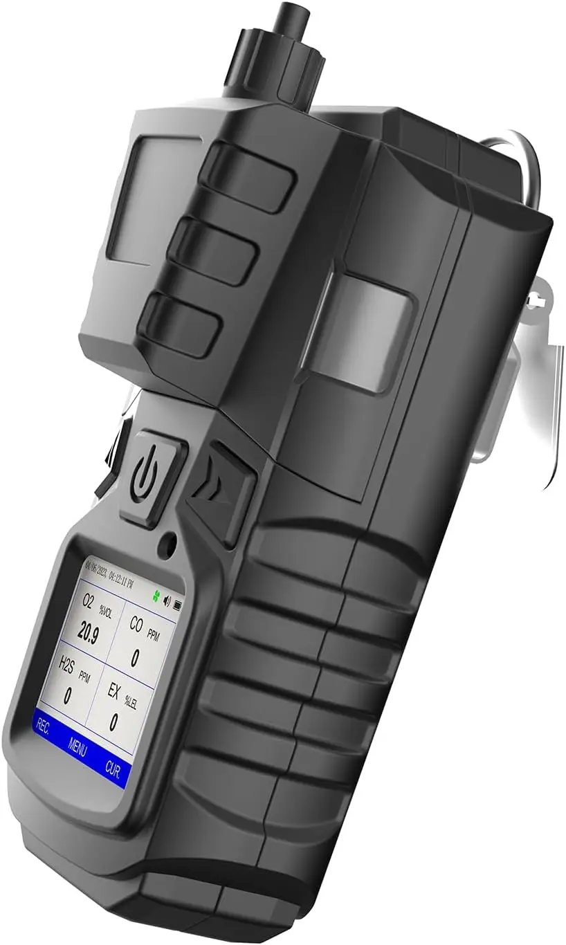 

Портативный 4-канальный газоанализатор с насосом, для определения CO, O2, H2S, EX, с перезаряжаемой батареей 3000 мАч, включает калибровочный комплект и ЖК-дисплей