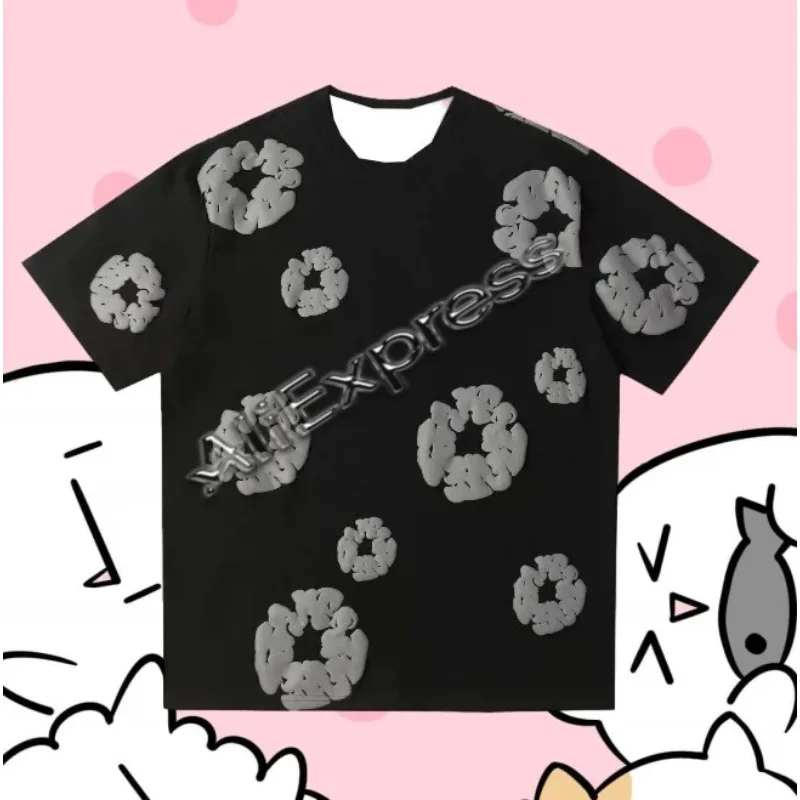 

2025 3D Printed Fashionable Men's and Women's Casual Short Sleeved T-shirts, Fast Drying and Breathable Casual Clothing