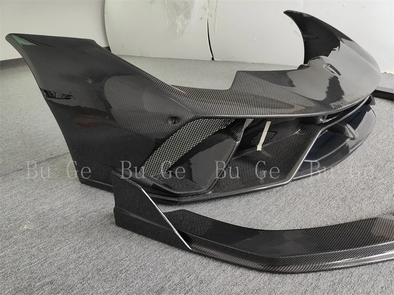 

Upgraded to P-style All Carbon Fiber Front Bumper for Lamborghini Huracan LP580 LP610 Body Kit for LP640 Carbon Fiber Front Lip