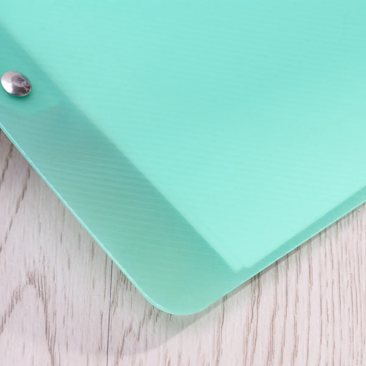 

6Pcs Plastic A4 Clipboards Semitransparent Lightweight Portable for Office School Teachers Students Memo Paper Files Holding