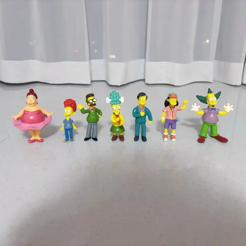 Anime Action Figures Xin Pusen Family Antique Toys Ornaments With Labels Complete Set Cute Cool Funny Desktop Ornaments Gifts ﻿ view 4