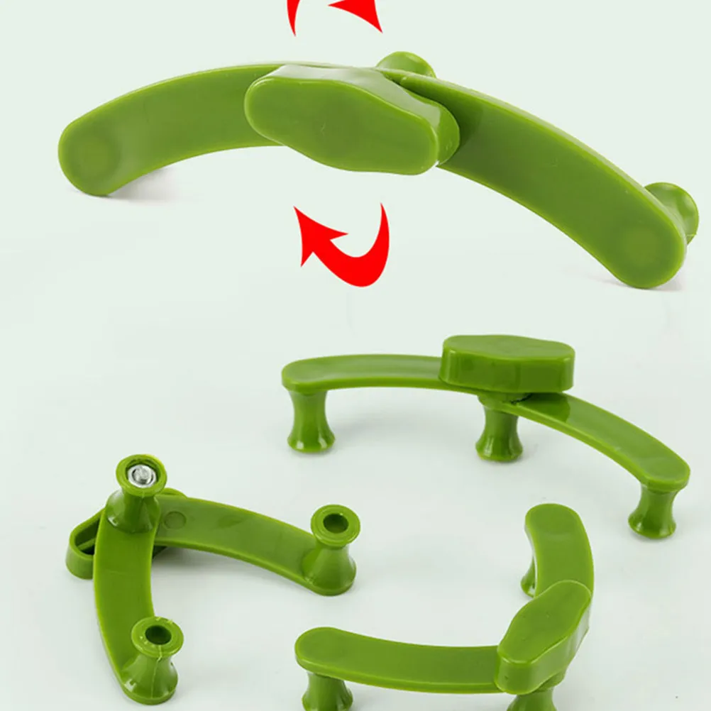 

Набор из 12 регулируемых пластиковых зажимов для гибки веток, фиксаторов для растений, многоразовых садовых клипс для формирования растений