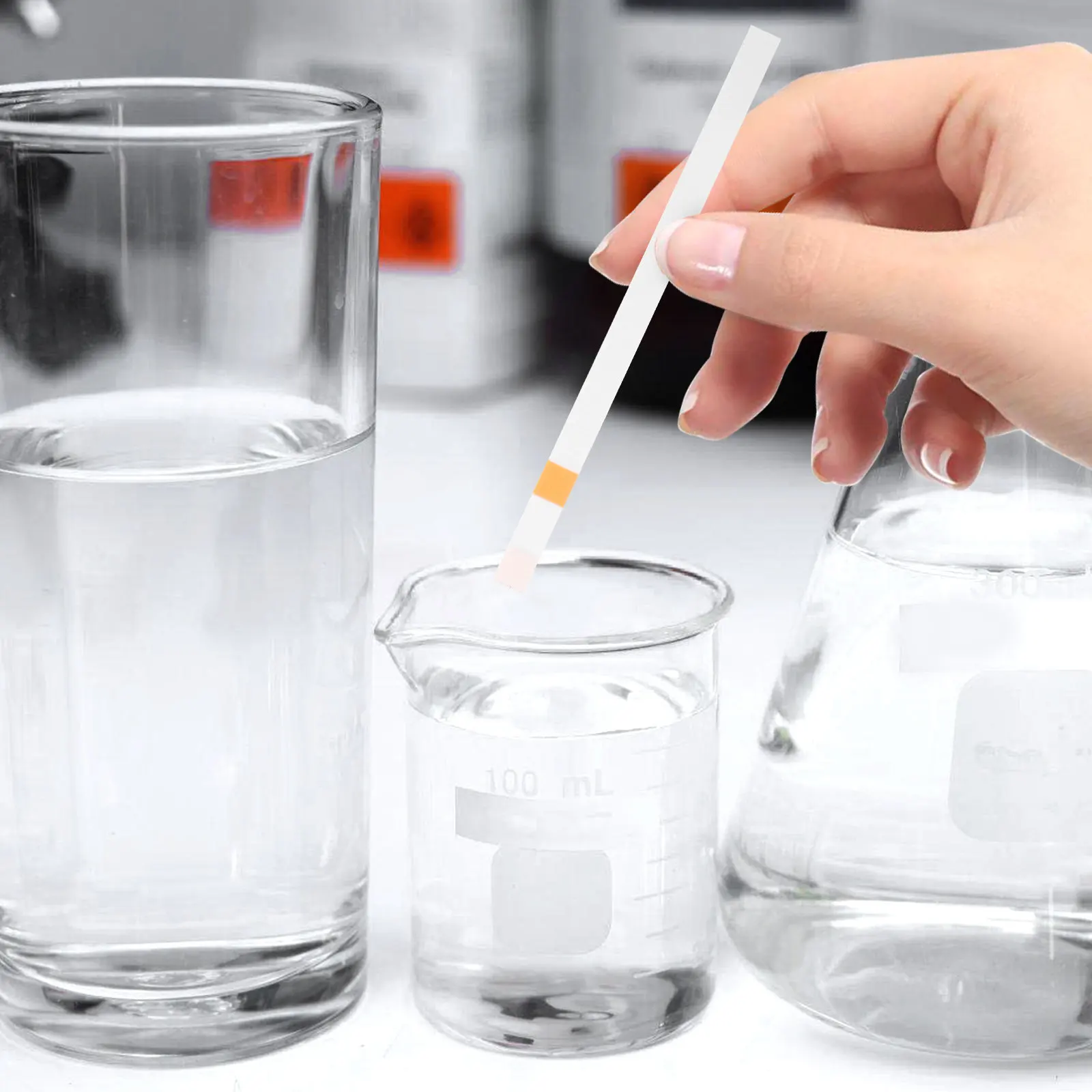 10Pcs Heavy Metal Test Paper Lead Test Kit Household Drinking Water Safety Testing Strips Accurate Fast Detection view 5