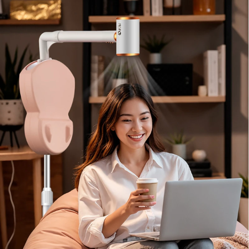 New Automatic Swing Hair Dryers, Lazy Person Vertical Stand Hair Dryer Professional Negative Ion High-speed Hair Blow Dryers