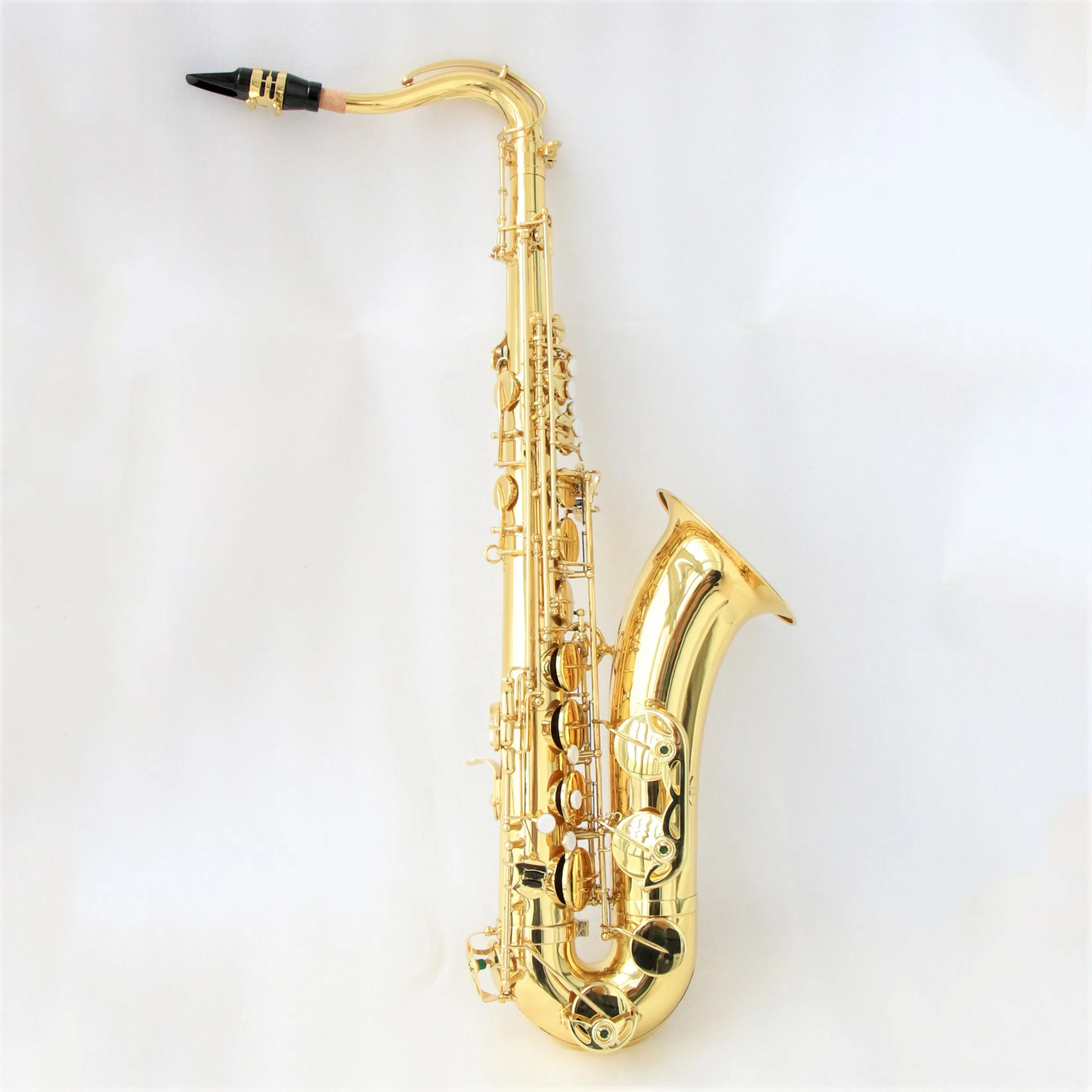 

High-end tenor saxophone High quality Chinese saxophone tenor Gold lacquered tenor saxophone professional