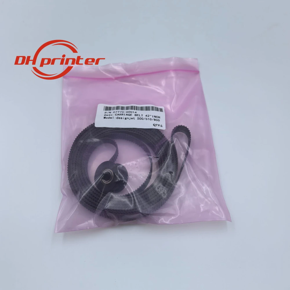 

5X C7770-60014 Carriage Belt 42" B0 Size with Pulley for HP DesignJet 500 500PS 800 800PS 510 510PS 815 C800PS 820 815MFP 820MFP
