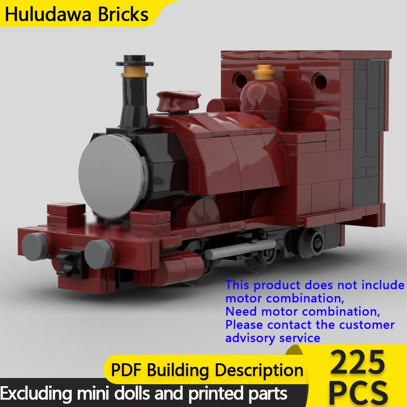 

Popular Anime Model MOC Building Bricks Narrow Gauge Engine Modular Technology Children Holiday Gifts Assemble Toys Suit