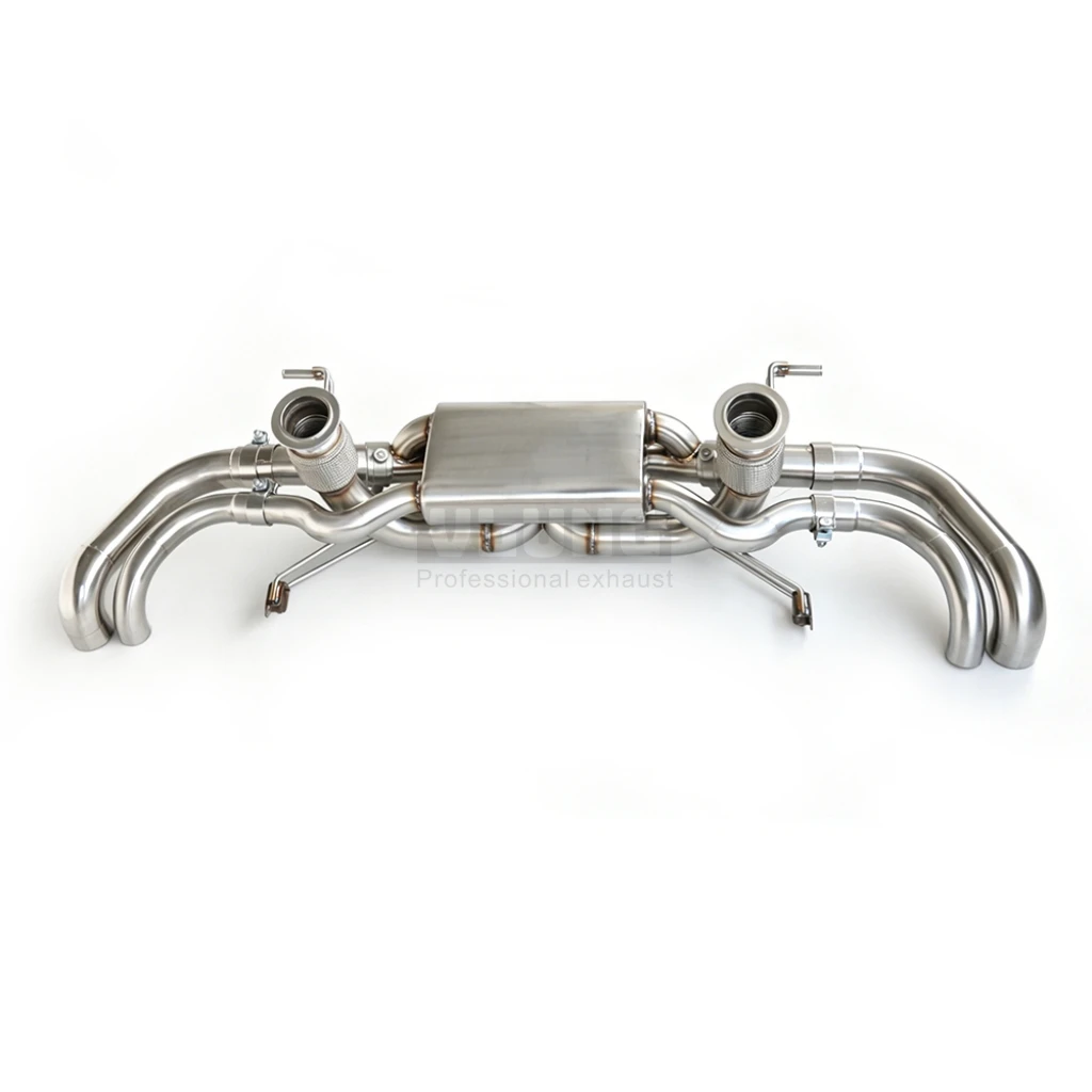 X-Shaped Valve Exhaust Stainless Steel for Lamborghini Gallardo LP550/560/570 5.2L 2008-2014 High Performance view 6