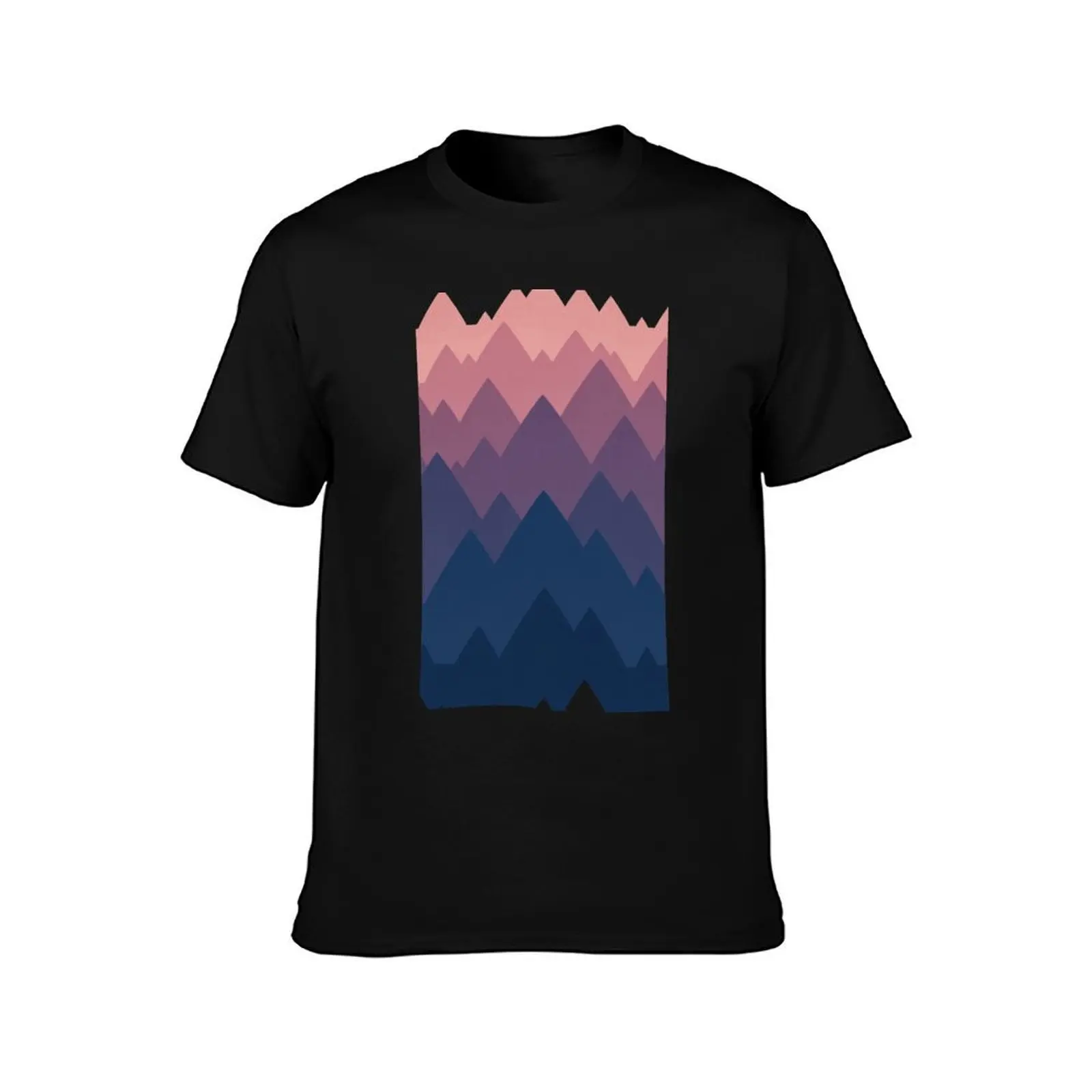 Mountain Vista : Sunset T-Shirt Work Utility Casual Tee Shirt T-Shirt