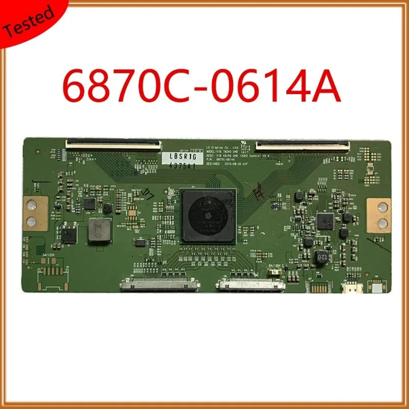 

6870C-0614A V16 49/55 UHD 120HZ V0.6 Logic Card For TV Original Equipment T CON Board