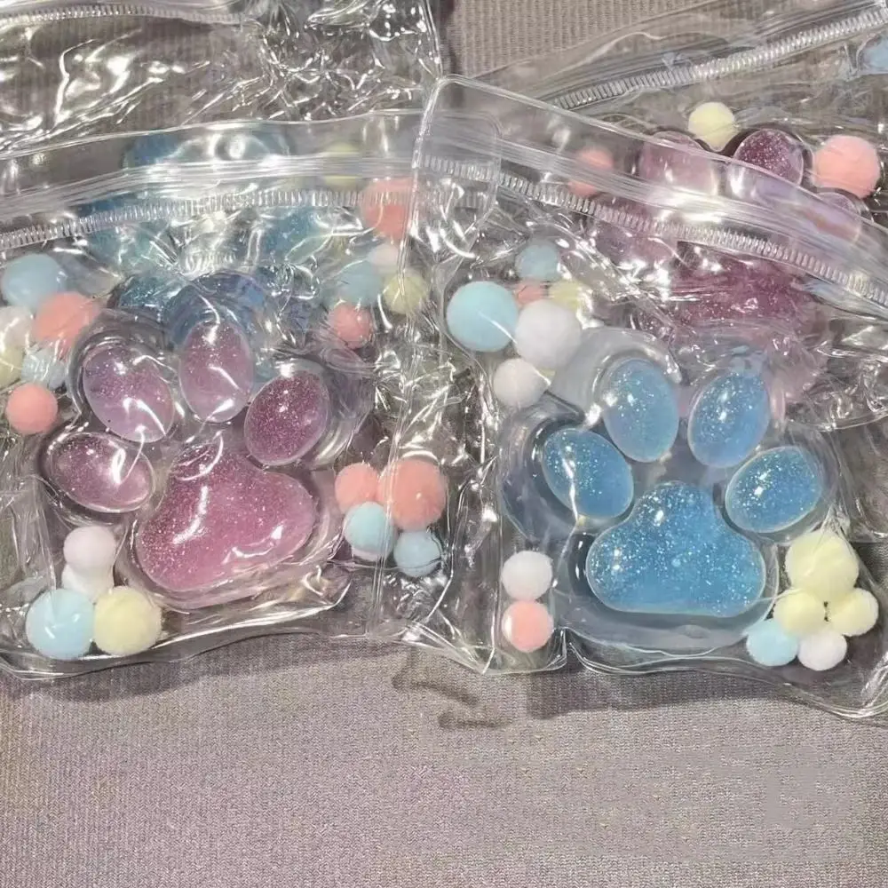 

Сенсорная игрушка, разминающая кошачья лапа, мягкая игрушка ручной работы с кошачьей лапой, игрушка-непоседа, красочная 3D игрушка для кошачьей лапы, детская игрушка