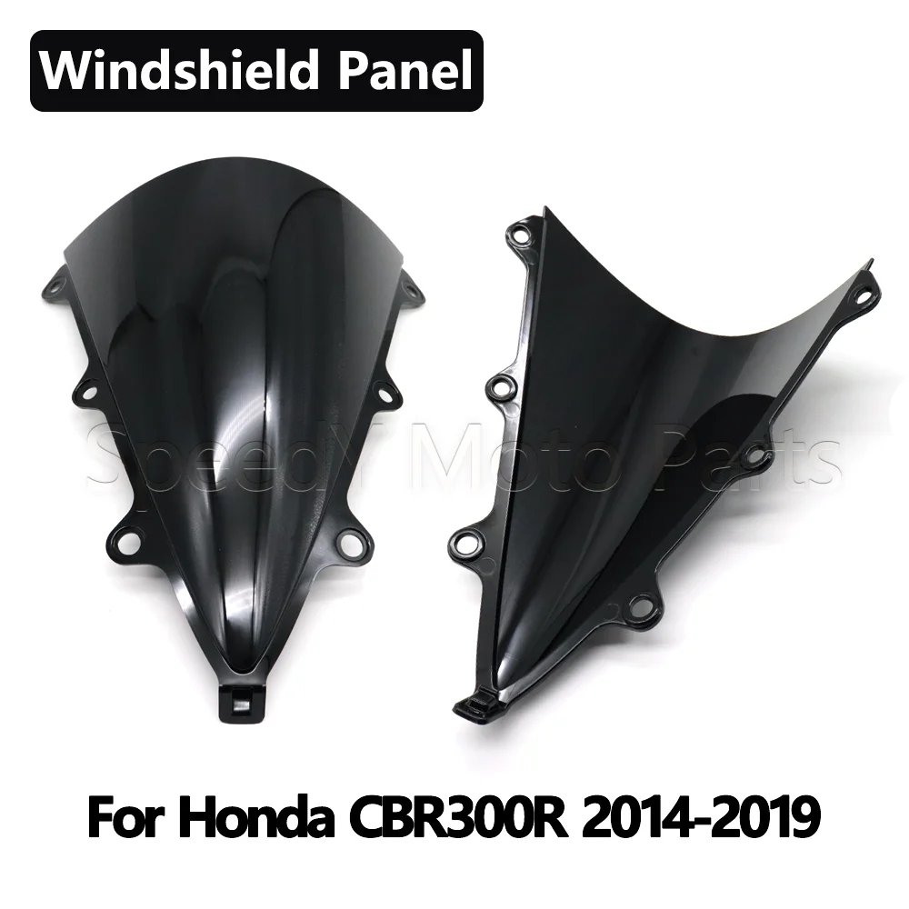 

For Honda CBR 300R CBR300 R CBR 300 R CBR300R 2014 2015 2016 2017 2018 2019 Windshield Fairing Deflector Motorcycle Accessory