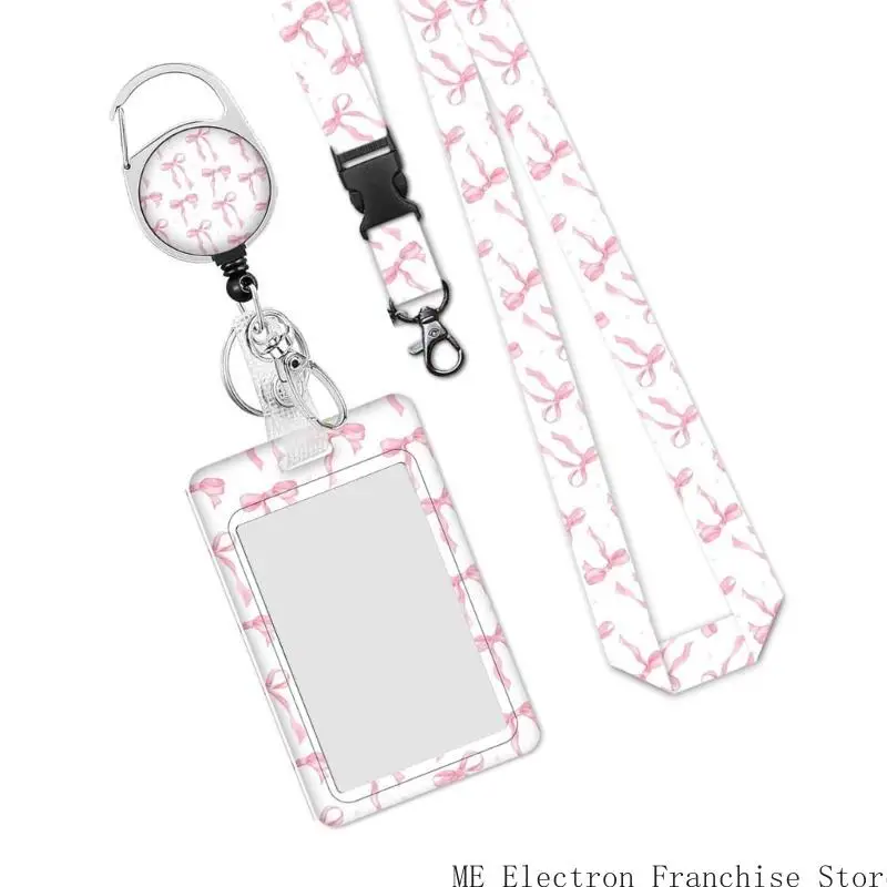 حامل بطاقة شارة الحبل القابلة للسحب T5EA مع مقطع بكرة قابلة للسحب