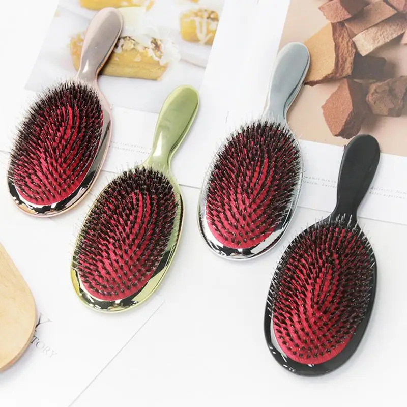 

1pc Detangling Hair Brush Hair Styling Hairbrush Detangler Hair Brush Scalp Massage Detangler Brush Hair Comb Barber Accessories