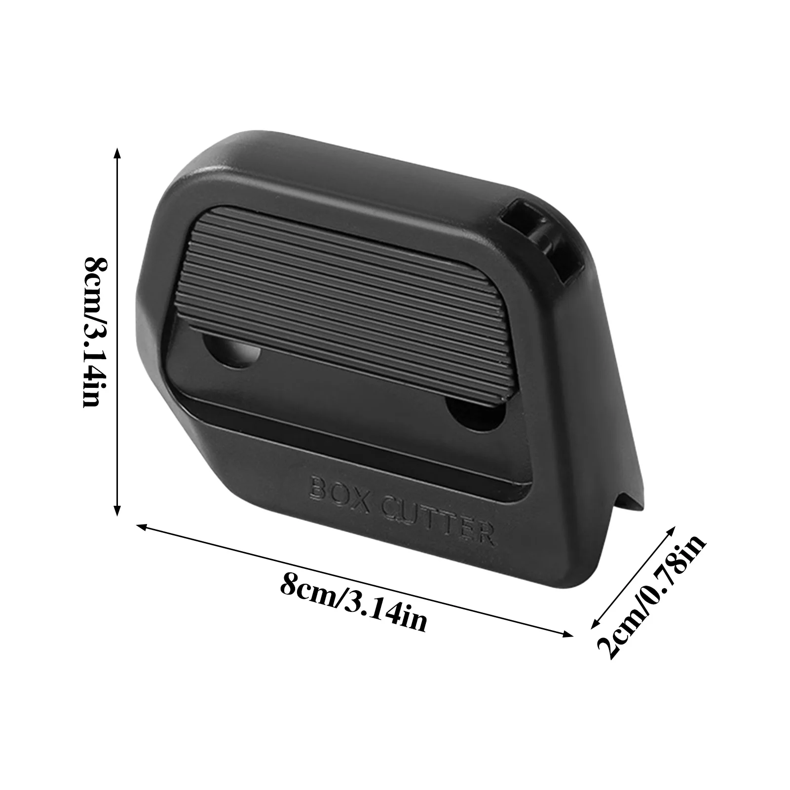 Mini Ceramic Paper Cutter Released Blade Automatically Rebounds for Cutting Adhesive Tape Cardboard