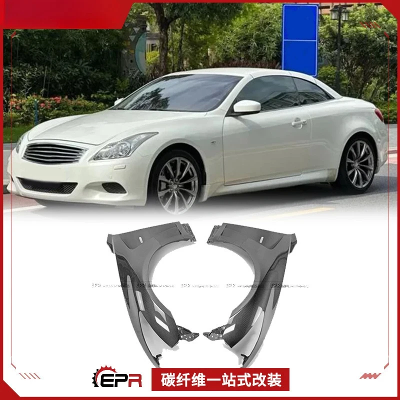 

Для Infiniti G37 Coupe 2-дверные расширители крыльев из углеродного волокна EPA2 - вентилируемый аксессуар в гоночном стиле