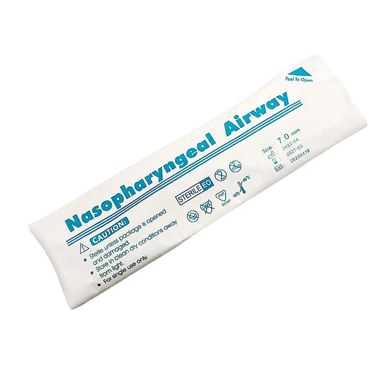 Disposable Medical Nasopharyngeal Airway Nasopharyngeal Duct Nasal Airway Tube Health Care For Unconscious Patients