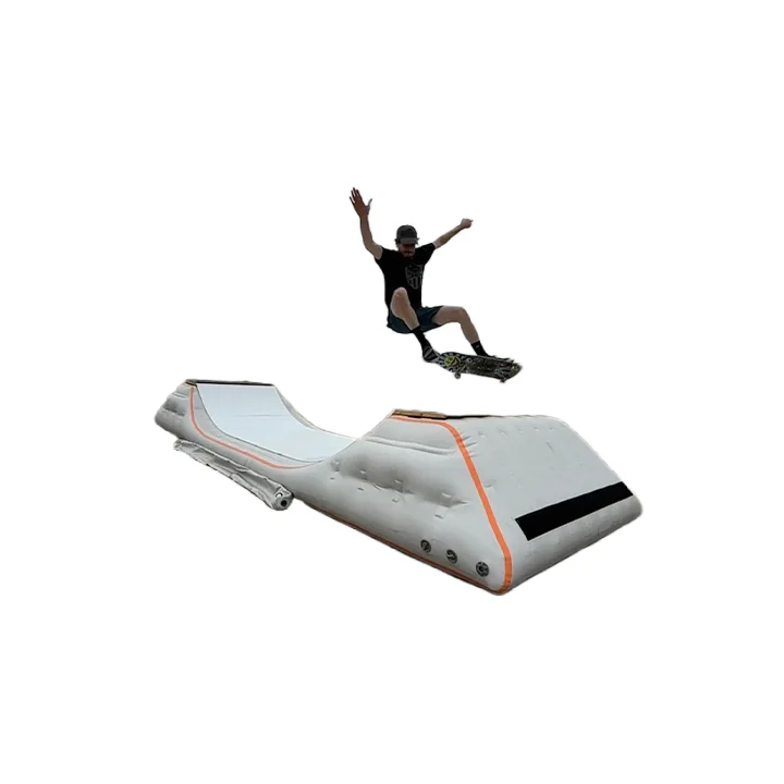 Heavy Duty Skateboard Ramp for All Skill Levels - Perfect for Tricks and Jumps at Home or Skate Park