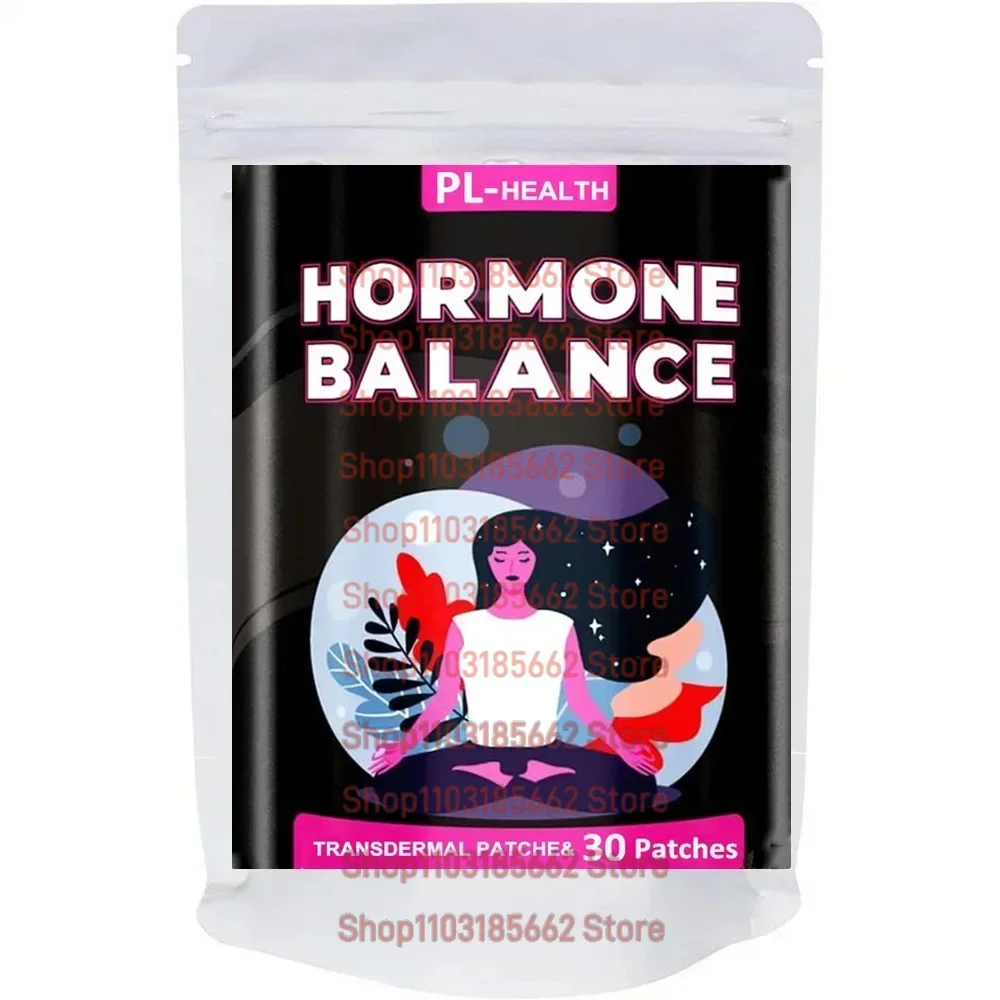 

Hormone Balance Transdermal Patches for Relief for Fatigue,Mood Swings, Support for PMS,Menopause, PMDD 30 Patches