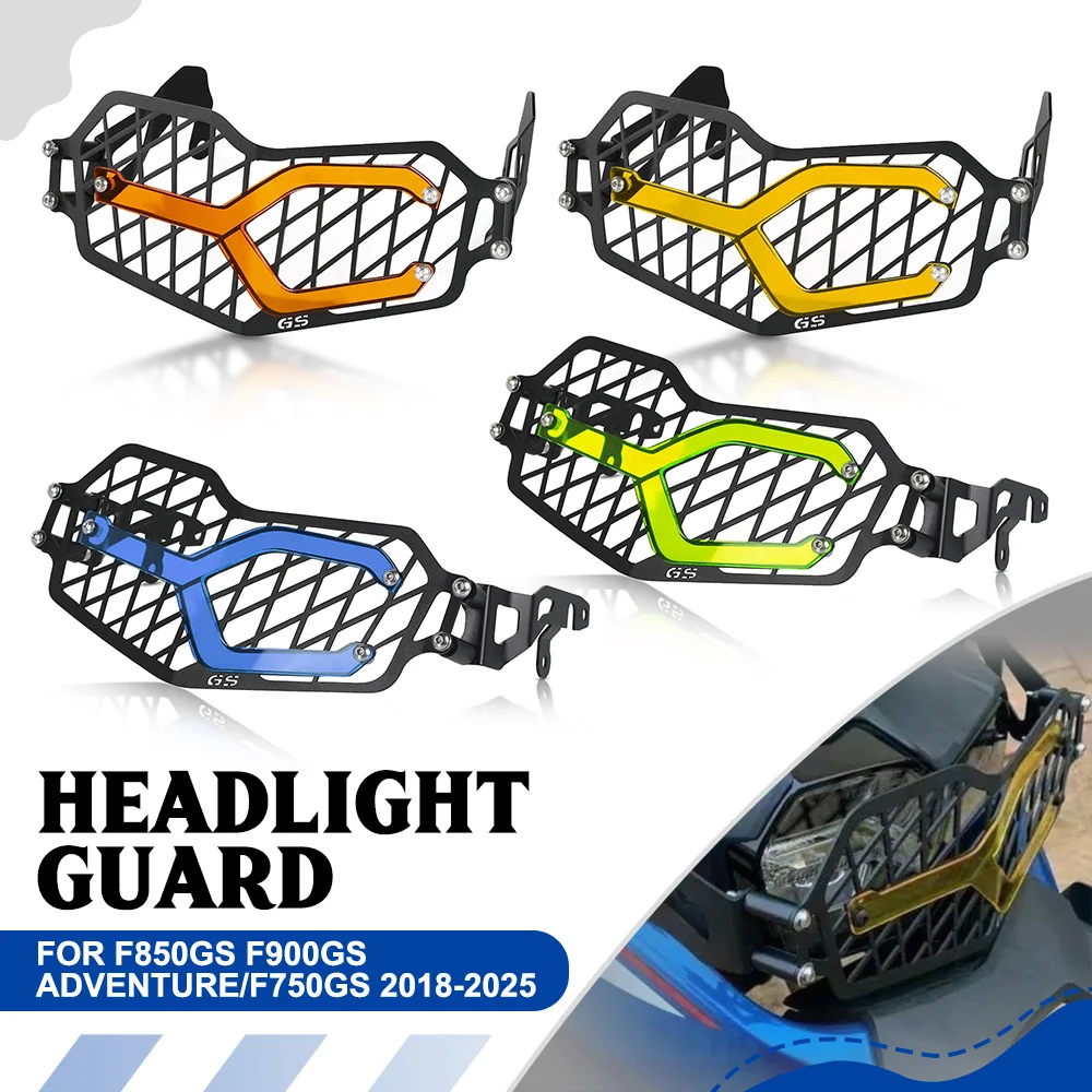 

FOR BMW F850GS F900GS ADVENTURE/F750GS 2018-2019-2020-2021-2022-2025 Motorcycle Accessories Headlight Protector Cover Grill