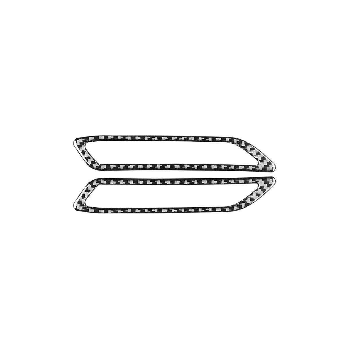 

Наклейки из углеродного волокна для A6 C8 2019-2023, а-образная колонна, вентиляционные отверстия, декоративная отделка рамы, аксессуары для интерьера