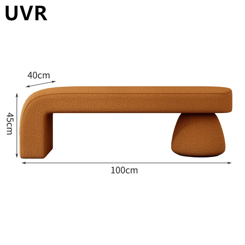 UVR Premium Poczucie domu Sypialnia Europejski styl Stołek na końcu łóżka Sklep odzieżowy Nowoczesna prosta ławka Drzwi Ławka do zmiany butów