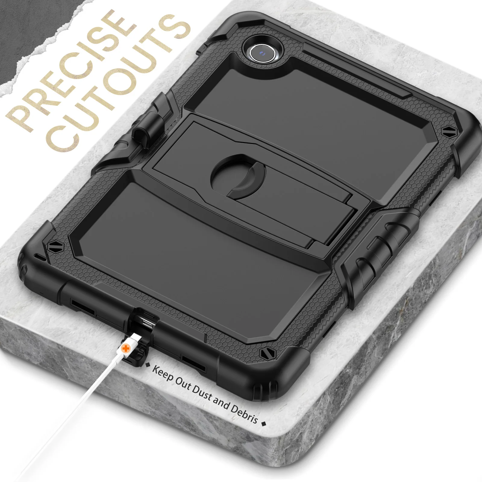 Imagem -03 - Capa de Silicone Pesada para Lenovo Tab Capa de Suporte para Crianças Lenovo Tab M11 hd 11 Tb330fu hd 3nd Tb-328f 10.1 M10 Plus Tb-328f 2023