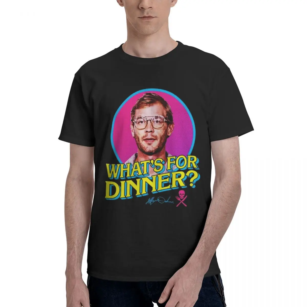 Jeffrey Dahmer Monster T Shirts Y2K Gifts T Shirt For Men Women Cotton Clothes