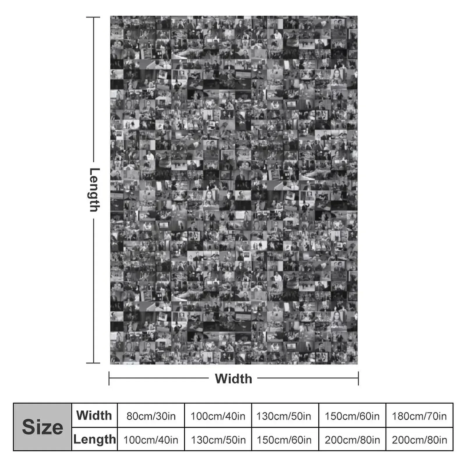 Every Episode of The Office Throw Blanket Baby Flannels Soft Plush Plaid for sofa Blankets For Sofas Decorative Throw Blankets