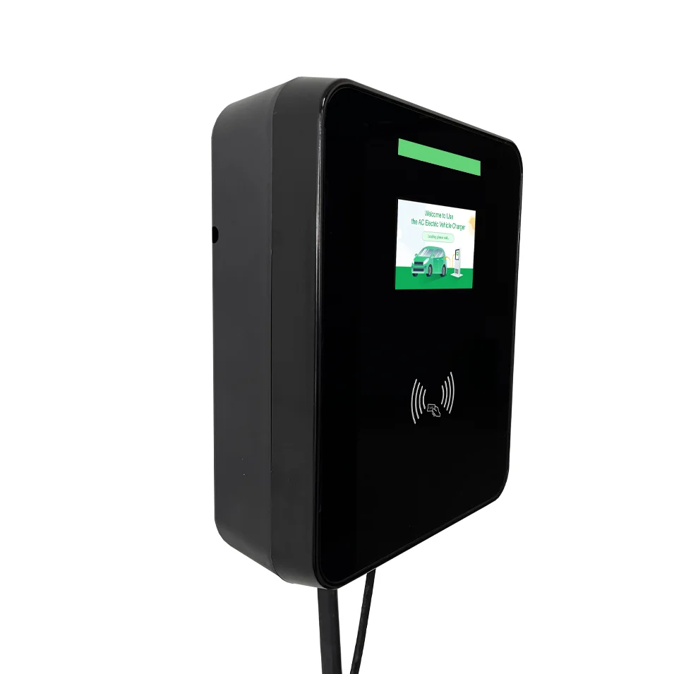Sale Type2 Wall Mounted Home Car Charging Station Pile 16 Amp 11kW Commercial Ev Charger APP WIFI RFID