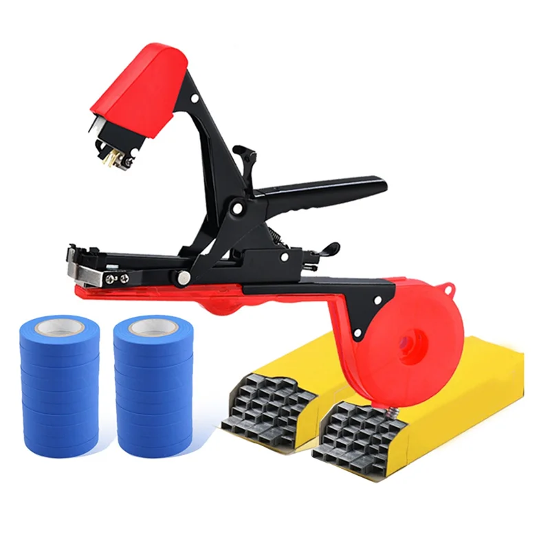 

High Quality-Portable Garden Plant Branch Binding Machine Plants Branches Hand Tying Tool Home Plants Tape Tool Tying Machine,Po