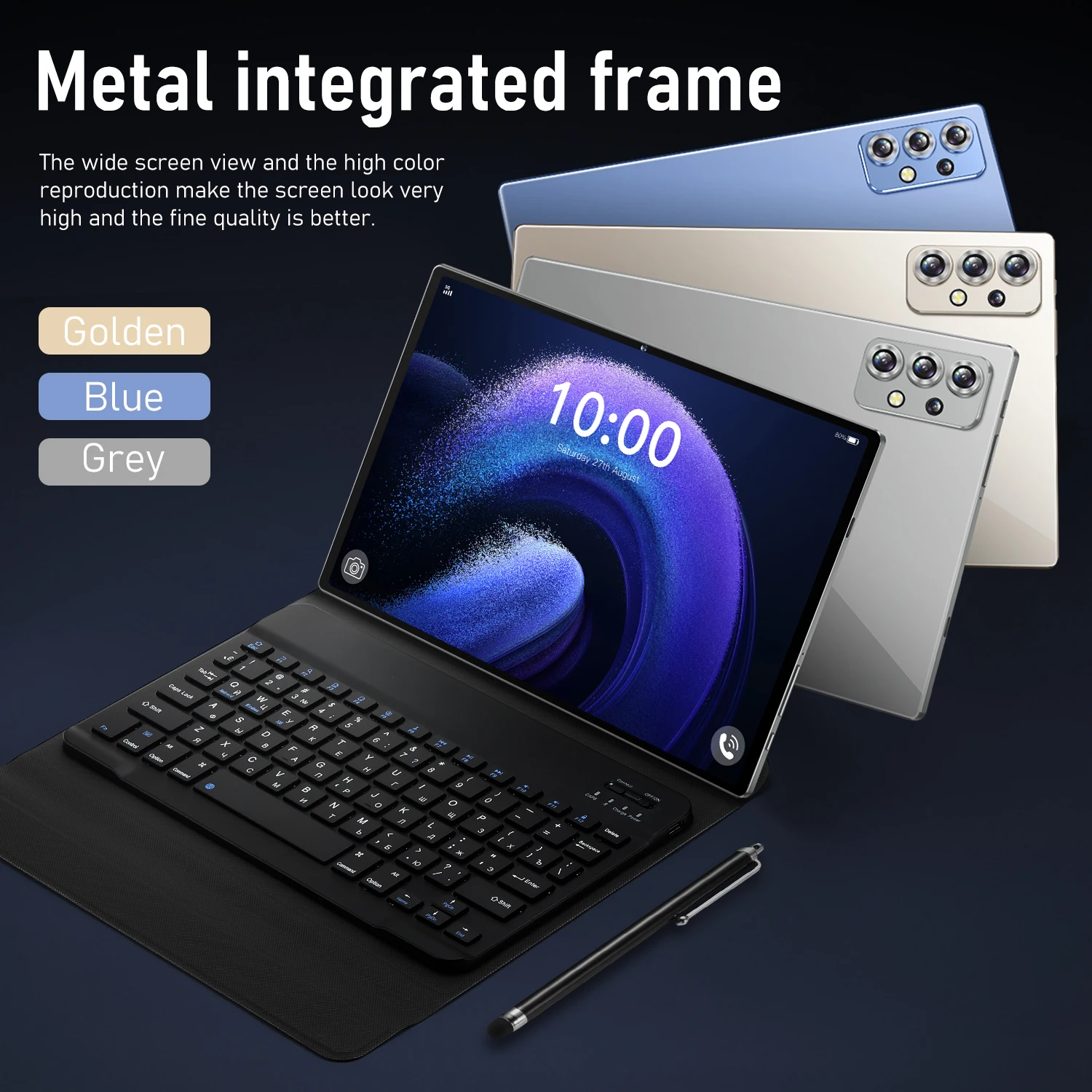 كمبيوتر لوحي JDL-Mi Pad ، 16 + GB ، دراسة ، تعلم ، ترفيه ، مكتب ، بطاقة SIM مزدوجة ، مكالمة هاتفية ، كاميرات مزدوجة ، واي فاي ، بلوتوث ، 5G
